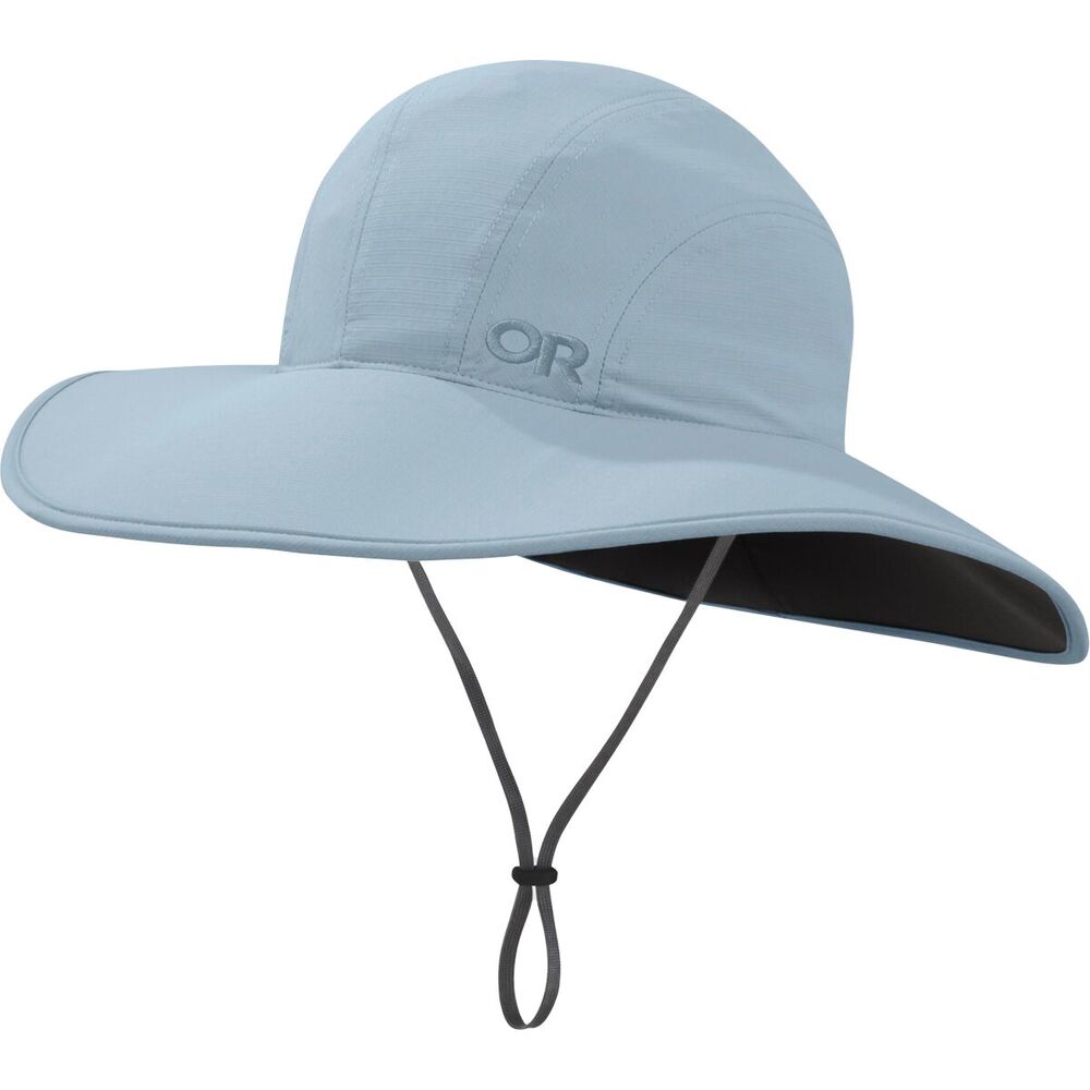 Outdoor Research Women's Oasis Sun Hat White UPF 50+ Wide Brim Cinch Size S/P - Picture 2 of 6